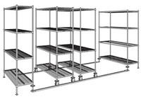 High Density Wire Shelving