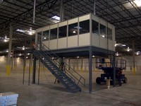 Modular Office on Mezzanine